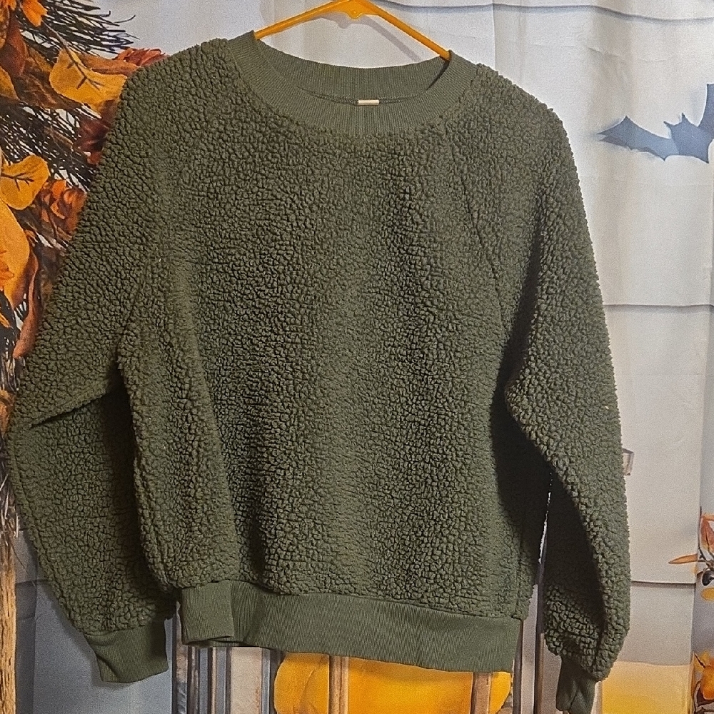 Old Navy Forest Green Women's Crew Neck Sweater